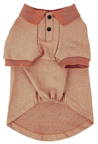 Pet Life ® Active 'Fur-Flex' Stretch and Quick-Dry Anti-Odor Fitness Yoga Dog Polo T-Shirt