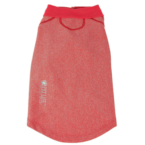 Pet Life ® Active 'Fur-Flex' Stretch and Quick-Dry Anti-Odor Fitness Yoga Dog Polo T-Shirt