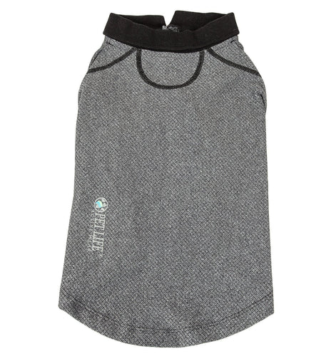 Pet Life ® Active 'Fur-Flex' Stretch and Quick-Dry Anti-Odor Fitness Yoga Dog Polo T-Shirt