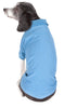 Pet Life ® Active 'Fur-Flex' Stretch and Quick-Dry Anti-Odor Fitness Yoga Dog Polo T-Shirt