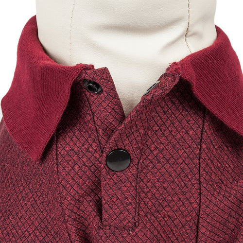 Pet Life ® Active 'Fur-Flex' Stretch and Quick-Dry Anti-Odor Fitness Yoga Dog Polo T-Shirt