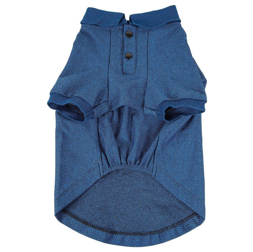 Pet Life ® Active 'Fur-Flex' Stretch and Quick-Dry Anti-Odor Fitness Yoga Dog Polo T-Shirt