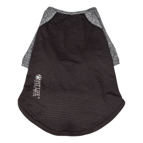 Pet Life ® Active 'Hybreed' 4-Way-Stretch Fitness Performance Dog T-Shirt