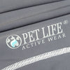 Pet Life ®  Active 'Racerbark' 4-Way-Stretch Yoga Fitness Dog T-Shirt Tank Top