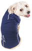 Pet Life ®  Active 'Racerbark' 4-Way-Stretch Yoga Fitness Dog T-Shirt Tank Top