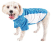 Pet Life ® Active 'Warf Speed' Heathered Ultra-Stretch Yoga Fitness Dog T-Shirt
