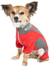 Pet Life ® Active 'Warm-Pup' Stretchy and Quick-Drying Fitness Dog Yoga Warm-Up Tracksuit