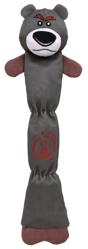 Pet Life ® Animated Extra Long Nylon Squeaker Water-resistant Plush Dog Toy