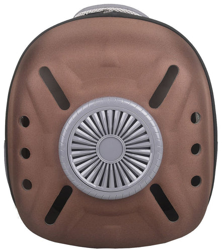 Pet Life ® 'Armor-Vent' External USB Powered Backpack with Built-in Cooling Fan