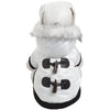 Pet Life ® Aspen Winter-White 3M Insulated Fashion Pet Parka Dog Coat