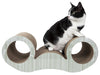 Pet Life ® 'Binocular' Premium Quality Kitty Cat Scratcher Lounger Lounge with Catnip