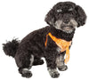 Pet Life ®  'Bonatied' Mesh Reversed Adjustable Fashion Dog Harness W/ Designer Neck Tie