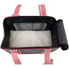 Pet Life ® 'Candy Cane' striped Fashion Designer Travel Pet Dog Carrier