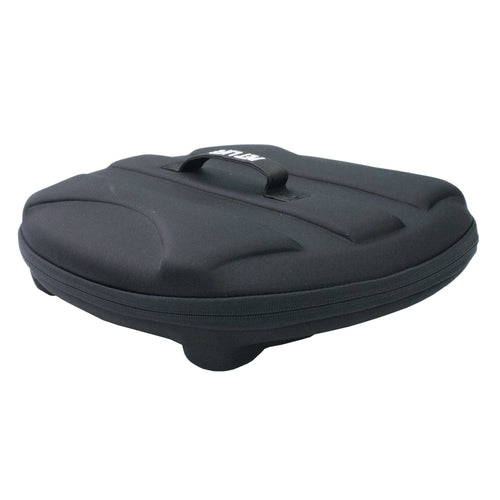 Pet Life ® 'Circular Shelled' Perforated Lightweight Collapsible Military Grade Travel Pet Dog Carrier