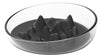 Pet Life ® 'Cirlicue' Mountain Shaped Modern Slow Feeding Pet Bowl