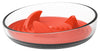 Pet Life ® 'Cirlicue' Shark Fin Shaped Modern Slow Feeding Pet Bowl