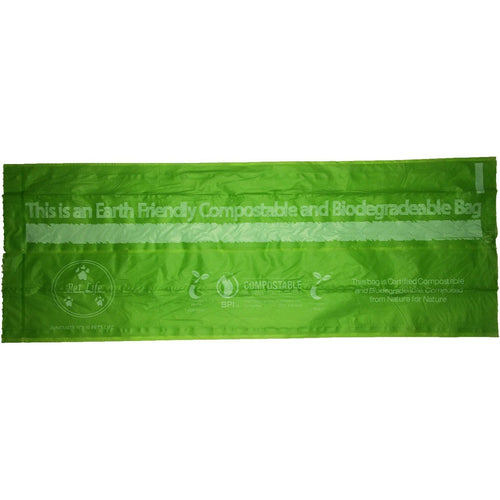 Pet Life ® 'Compostable' 100% Recyclable and Biodegradable Eco-Friendly Pet Cat Dog Waste Bags from Thermoplastic Starch