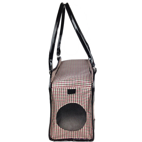 Pet Life ® Exquisite Airline Approved Designer Travel Pet Dog Handbag Carrier