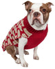 Pet Life ® Fashion Weaved Heavy Knit Designer Ribbed Turtle Neck Dog Sweater