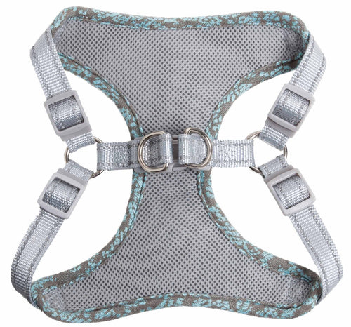 Pet Life ®  'Fidomite' Mesh Reversed and Adjustable Fashion Dog Harness W/ Designer Neck Tie