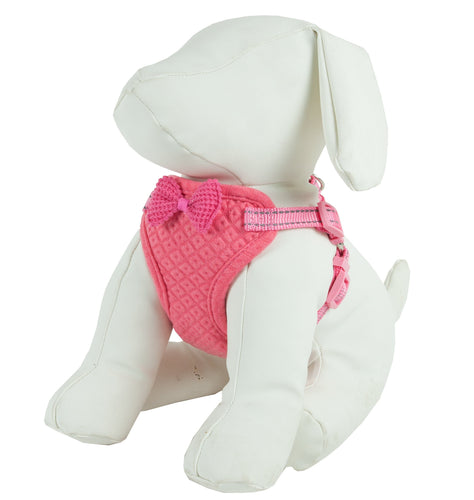 Pet Life ®  'Flam-Bowyant' Mesh Reversed and Adjustable Dog Harness