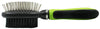Pet Life ® Flex Series 2-in-1 Dual-Sided Pin and Bristle Grooming Pet Brush