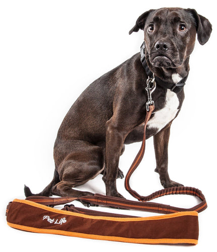 Pet Life ®  'Free-Fetcher' Hands Free Over-The-Shoulder Shock Absorbent Dog Leash