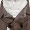 Pet Life ® 'Galore Back-Buckled' Fashion Wool Dog Jacket Coat