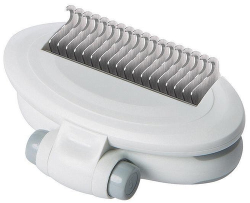 Pet Life ® 'Gyrater' Swivel Travel Grooming Dematting Pet Comb