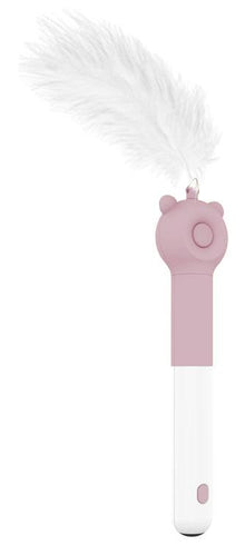 Pet Life ® 'KITIQUE 3-in-1 Retractable and Extendable Feathered and Laser Wand Kitty Cat Teaser