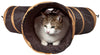 Pet Life ® 'Kitting-Go-Seek' Collapsible Folding Travel 3-way Kitty Cat Tunnel
