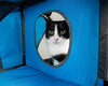 Pet Life ® 'Kitty-Play' Collapsible Travel Interactive Kitty Cat Tree Maze House Lounger Tunnel Lounge