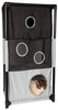 Pet Life ® 'Kitty-Square' Collapsible Travel Interactive Kitty Cat Tree Maze House Lounger Tunnel Lounge