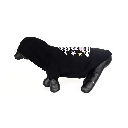 Pet Life ® LED Lighting 'Magical Hat' Hooded Dog Costume Sweater w/ Included Batteries