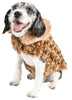 Pet Life ® Luxe 'Furpaw' Shaggy Elegant Fashion Designer Fur Dog Coat