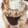 Pet Life ® Luxe 'Furracious' 2-In-1 Adjustable Dog Harness and Leash with Detachable Fur Collar