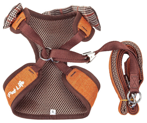Pet Life ® Luxe 'Pawsh' 2-In-1 Adjustable Fashion Dog Harness and Leash
