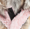 Pet Life ®  Luxe 'Pinkachew' Charming Fashion Mink Fur Dog Coat
