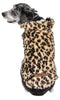 Pet Life ®  Luxe 'Poocheetah' Cheetah-Spotted Designer Mink Fur Dog Coat