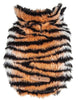 Pet Life ®  Luxe 'Tigerbone' Tiger-Patterned Mink Fashion Fur Dog Jacket