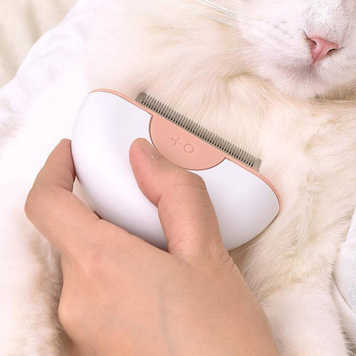 Pet Life ® 'LYNX' 2-in-1 Travel Connecting Grooming Pet Comb and Deshedder