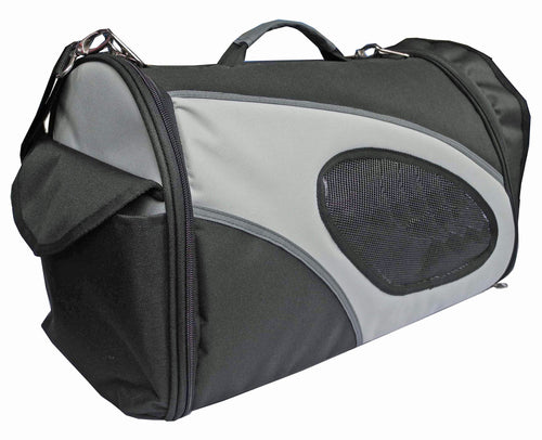 Pet Life ® 'Phenom-Air' Airline Approved Collapsible Fashion Designer Pet Dog Carrier