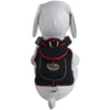 Pet Life ® 'Pocket Bark' Reflective Adjustable Fashion Pet Dog Harness w/ Hook-and-Loop Pouch and Dual Harness Rings