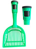 Pet Life ® 'Poopin-Scoopin' Dog and Cat Kitty Litter Waste Pooper Scooper Shovel w/ Built-in Waste Bag Holder