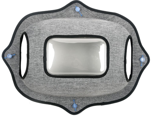 Pet Life ® 'Purr-view' See-through Suction Cup Kitty Cat Lounger and Bed