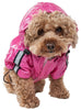 Pet Life ® 'Reflecta-Sport' Multi-Adjustable Reflective Weather-Proof Dog Raincoat w/ Removable Hood