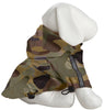 Pet Life ® 'Reflecta-Sport' Multi-Adjustable Reflective Weather-Proof Dog Raincoat w/ Removable Hood
