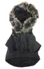 Pet Life ® 'Ruff-Choppered' Denim Fashioned Wool Dog Coat Jacket