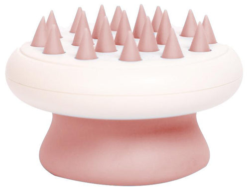 Pet Life ® 'Scwubba' Handheld Bathing Brushing and Massaging Soft Flexible Grooming Pet Comb