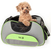 Pet Life ® 'Sky-Max' Airline Approved Designer Sporty Collapsible Travel Fashion Pet Dog Carrier